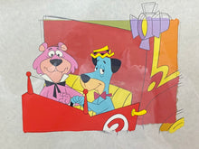 Load image into Gallery viewer, Snagglepuss (1959) - Original cel and drawing of Snagglepuss and Huckleberry Hound