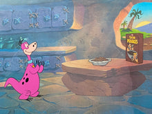Load image into Gallery viewer, The Flintstones - Original animation cel of Dino, with copy background