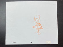 Load image into Gallery viewer, The Simpsons - Original drawing of Bart Simpson