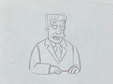 Load image into Gallery viewer, The Simpsons - Original drawing of Kent Brockman