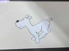 Load image into Gallery viewer, The Adventures of Tintin (1991) - Original animation cel of Milou, Episode: 'Le trésor de Rackham le rouge'