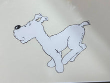 Load image into Gallery viewer, The Adventures of Tintin (1991) - Original animation cel of Milou, Episode: 'Le trésor de Rackham le rouge'