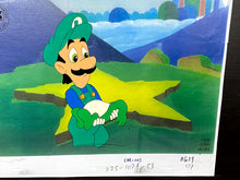 Load image into Gallery viewer, The Super Mario Bros. Super Show! (1989) - Original Animation Cel of Luigi