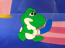 Load image into Gallery viewer, The Super Mario Bros. Super Show! (1989) - Original Animation Cel of Yoshi