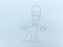 Load image into Gallery viewer, The Super Mario Bros. Super Show! (1989) - Original Animation Drawing of Luigi