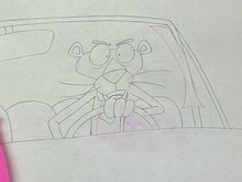 Load image into Gallery viewer, Pink Panther - Original animation cel and drawing