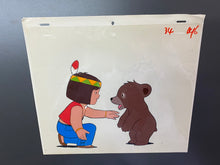 Load image into Gallery viewer, Monarch: The Big Bear of Tallac (Jacky and Nuca) (1977) - Original animation cel and drawing