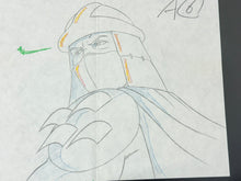 Load image into Gallery viewer, Teenage Mutant Ninja Turtles (1987 TV series) - Original animation drawing of Shredder