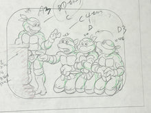Load image into Gallery viewer, Teenage Mutant Ninja Turtles (1987 TV series) - Original animation drawing