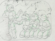 Load image into Gallery viewer, Teenage Mutant Ninja Turtles (1987 TV series) - Original animation drawing