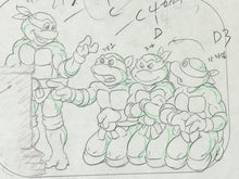 Load image into Gallery viewer, Teenage Mutant Ninja Turtles (1987 TV series) - Original animation drawing