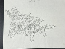 Load image into Gallery viewer, Teenage Mutant Ninja Turtles (1987 TV series) - Original animation drawing