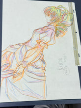 Load image into Gallery viewer, High School DxD (2012) - Original animation drawing, in color (big size: 40x32 cm)