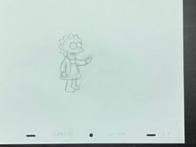 Load image into Gallery viewer, The Simpsons - Original drawing of Lisa Simpson