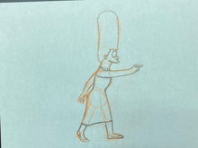Load image into Gallery viewer, The Simpsons - Original drawing of Marge Simpson