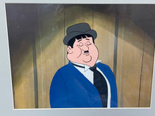 Load image into Gallery viewer, Laurel and Hardy (1966) - Original animation cel setup, framed