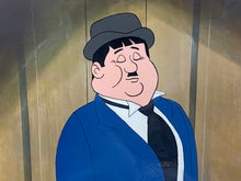Load image into Gallery viewer, Laurel and Hardy (1966) - Original animation cel setup, framed