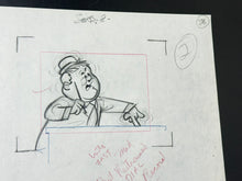 Load image into Gallery viewer, Laurel and Hardy (1966) - Original animation drawing of Hardy