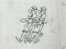Load image into Gallery viewer, Laurel and Hardy (1966) - Original animation drawing