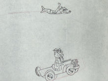 Load image into Gallery viewer, Laurel and Hardy (1966) - Original animation drawing