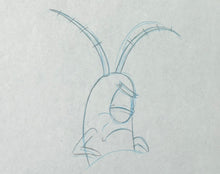 Load image into Gallery viewer, SpongeBob SquarePants (1999) - Original animation drawing of Sheldon J. Plankton