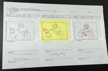 Load image into Gallery viewer, American Dad! (2005) - Production Hand Drawn Storyboard Page, Very rare!
