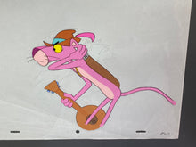 Load image into Gallery viewer, Pink Panther - Original animation cel and drawing