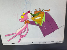 Load image into Gallery viewer, Pink Panther - Original animation cel and drawing