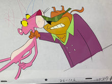 Load image into Gallery viewer, Pink Panther - Original animation cel and drawing