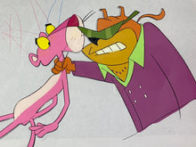 Load image into Gallery viewer, Pink Panther - Original animation cel and drawing