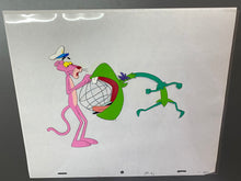 Load image into Gallery viewer, Pink Panther - Original animation cel and drawing