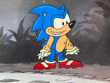 Load image into Gallery viewer, Sonic the Hedgehog - Original Animation Cel, with copy background