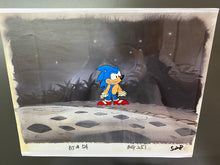 Load image into Gallery viewer, Sonic the Hedgehog - Original Animation Cel, with copy background