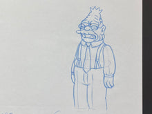 Load image into Gallery viewer, The Simpsons - Original drawing of Abraham Simpson