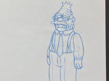 Load image into Gallery viewer, The Simpsons - Original drawing of Abraham Simpson