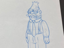 Load image into Gallery viewer, The Simpsons - Original drawing of Abraham Simpson
