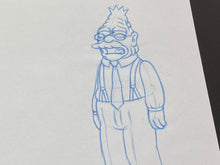 Load image into Gallery viewer, The Simpsons - Original drawing of Abraham Simpson