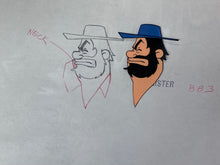 Load image into Gallery viewer, Popeye the Sailor - Original animation cel and drawing of Brutus