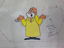 Load image into Gallery viewer, Popeye the Sailor - Original animation cel and drawings + animatic folder, same scene