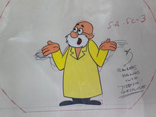 Load image into Gallery viewer, Popeye the Sailor - Original animation cel and drawings + animatic folder, same scene