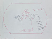 Load image into Gallery viewer, Popeye the Sailor - Original animation cel and drawings + animatic folder, same scene