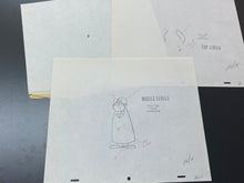 Load image into Gallery viewer, Popeye the Sailor - 3 Original animation drawings