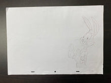 Load image into Gallery viewer, Looney Tunes - Original drawing of Bugs Bunny (XL big size)