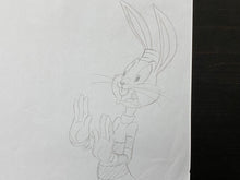 Load image into Gallery viewer, Looney Tunes - Original drawing of Bugs Bunny (XL big size)