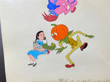 Load image into Gallery viewer, Journey Back to Oz (1972) - Original animation cel and drawings, set