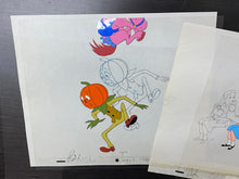 Load image into Gallery viewer, Journey Back to Oz (1972) - Original animation cel and drawings, set
