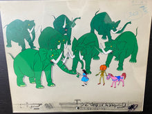 Load image into Gallery viewer, Journey Back to Oz (1972) - Original animation cel and drawings, set