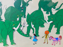 Load image into Gallery viewer, Journey Back to Oz (1972) - Original animation cel and drawings, set