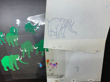 Load image into Gallery viewer, Journey Back to Oz (1972) - Original animation cel and drawings, set