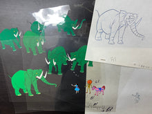 Load image into Gallery viewer, Journey Back to Oz (1972) - Original animation cel and drawings, set